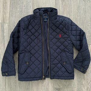 Polo Ralph Lauren navy quilted barn jacket
